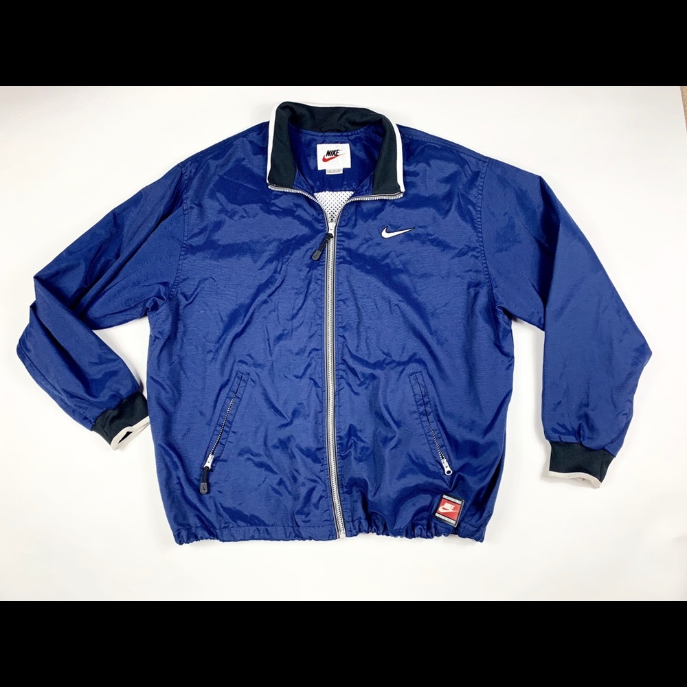 Vintage Nike Vented Heavy Sports Jacket Windbreake